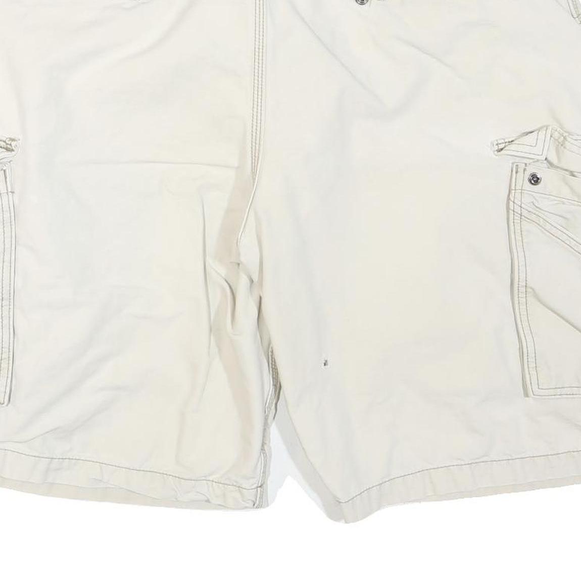 CARHARTT Mens Shorts Beige Cargo Relaxed Fit L W38 Durable Cotton Blend