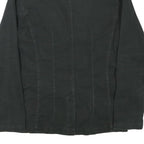 LEE Mens Black Cotton Blend Button Jacket S Casual Workwear Classics