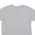 LEVI'S Mens Grey Red Graphic T-Shirt M Short Sleeve Crew Neck Cotton Casual