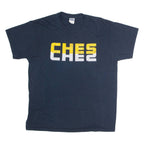 GILDAN Ches Mens T-Shirt Black L