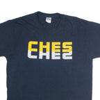 GILDAN Ches Mens T-Shirt Black L
