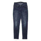 LEVI'S Womens Slim Denim Slim Fit Blue Jeans W27 L30 Classic Cotton Blend