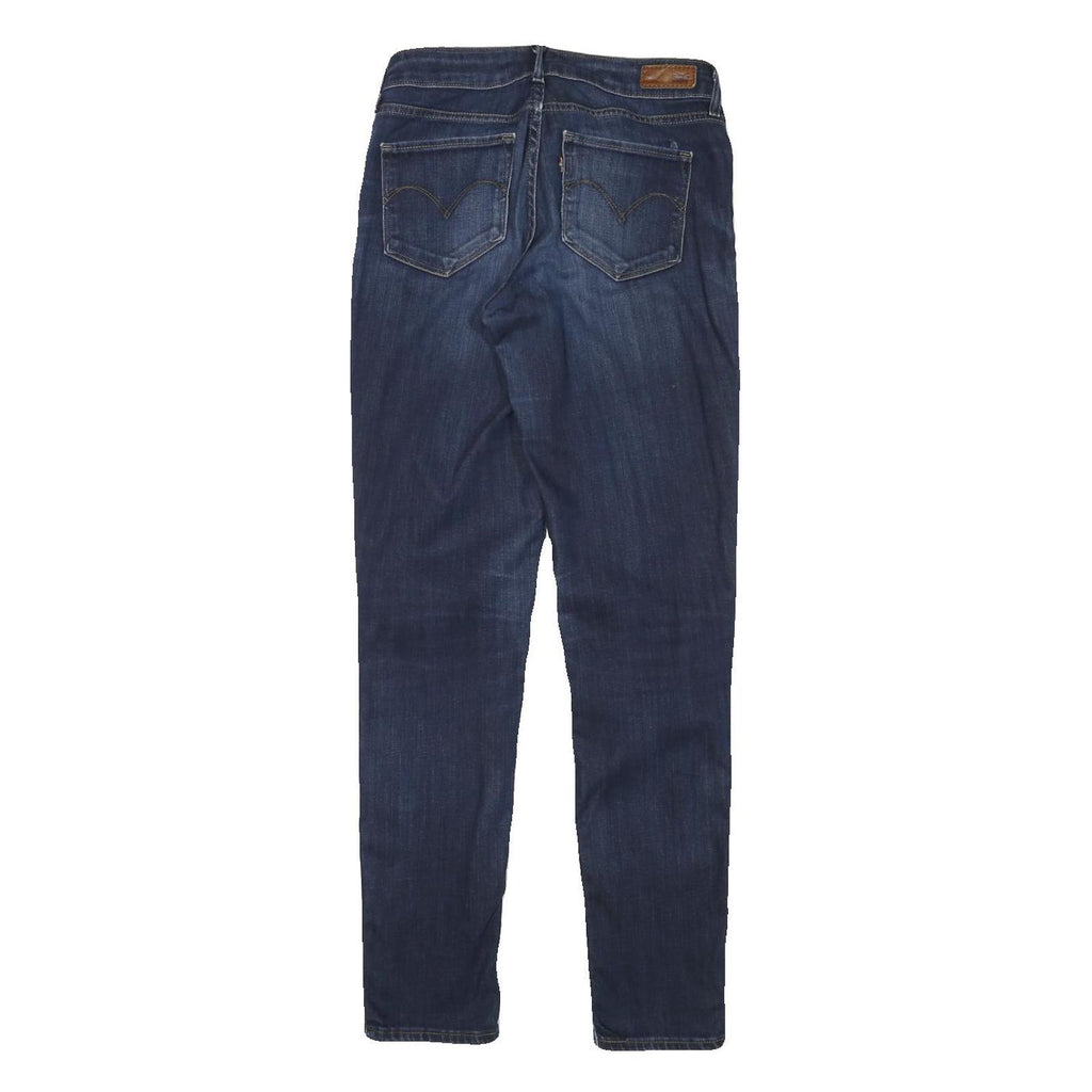 LEVI'S Womens Slim Denim Slim Fit Blue Jeans W27 L30 Classic Cotton Blend