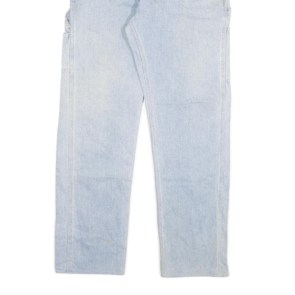 CARHARTT Mens Light Blue Regular Fit Denim Jeans W31 L32 Workwear Utility