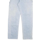 CARHARTT Mens Light Blue Regular Fit Denim Jeans W31 L32 Workwear Utility