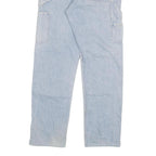 CARHARTT Mens Light Blue Regular Fit Denim Jeans W31 L32 Workwear Utility