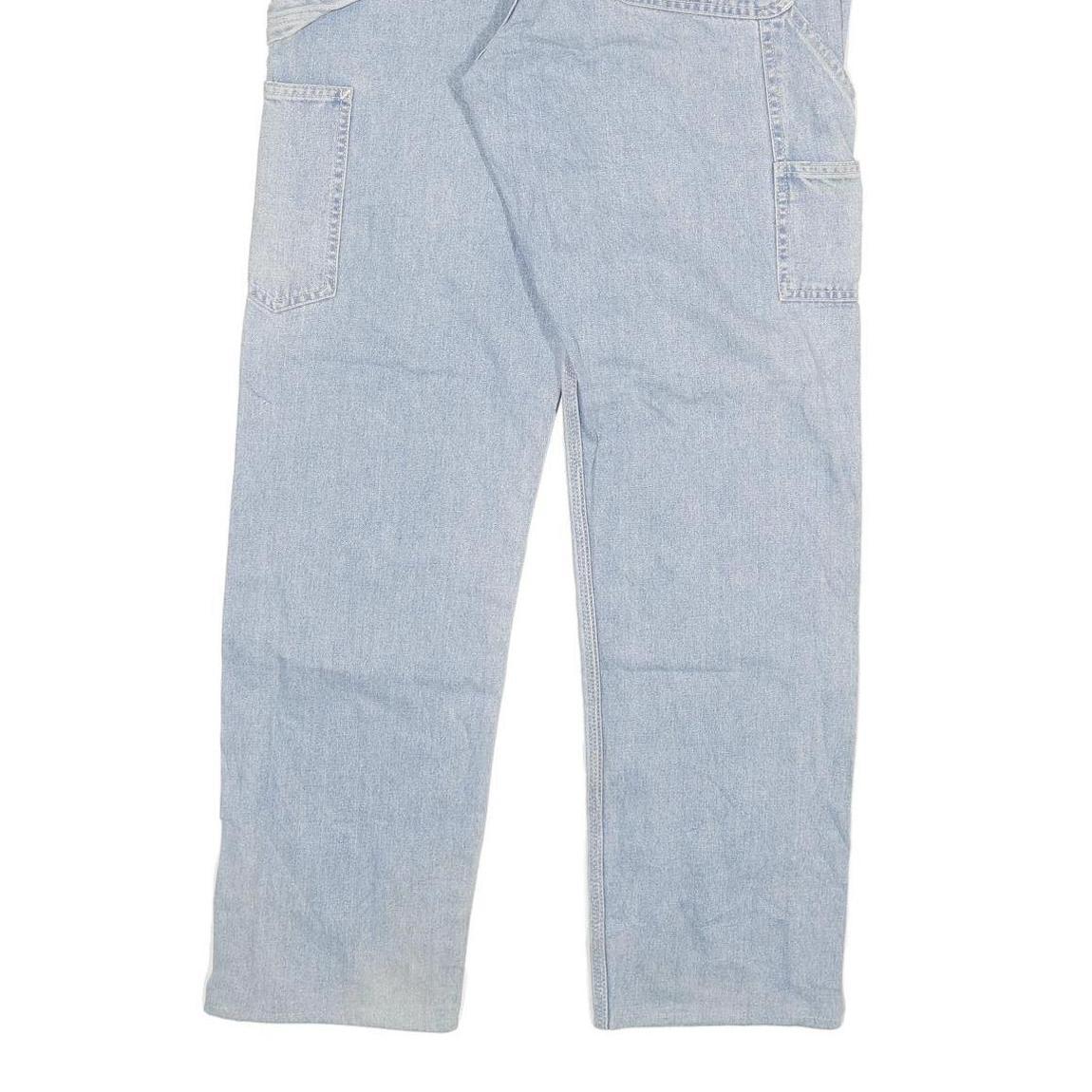 CARHARTT Mens Light Blue Regular Fit Denim Jeans W31 L32 Workwear Utility