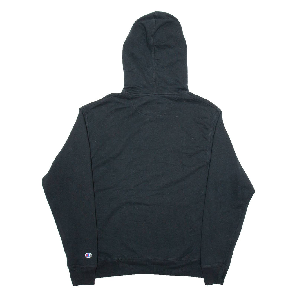 CHAMPION Mens Black Hoodie M