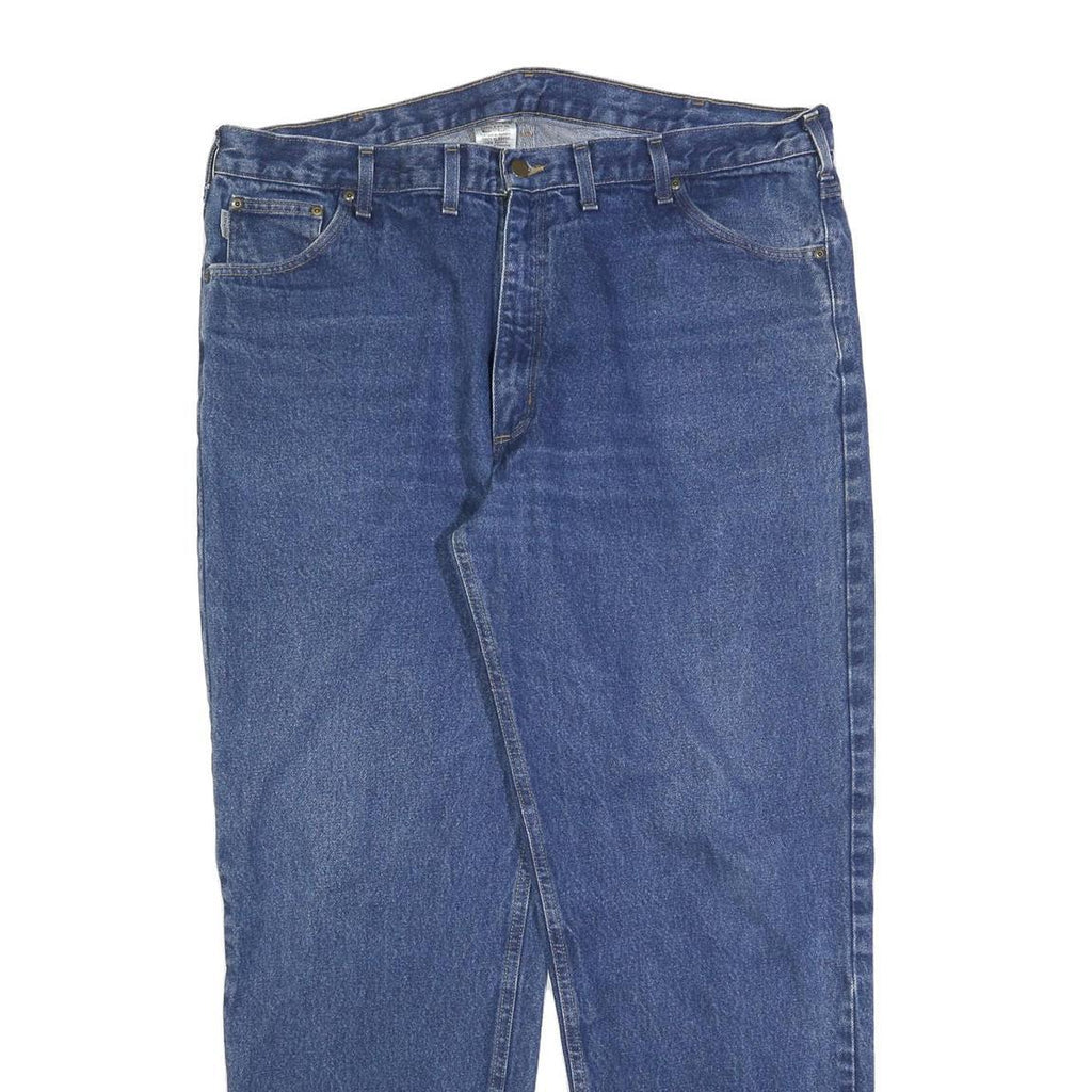CARHARTT Mens Jeans Blue Relaxed Straight Denim Medium W44 L34 Workwear