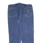 CARHARTT Mens Jeans Blue Relaxed Straight Denim Medium W44 L34 Workwear