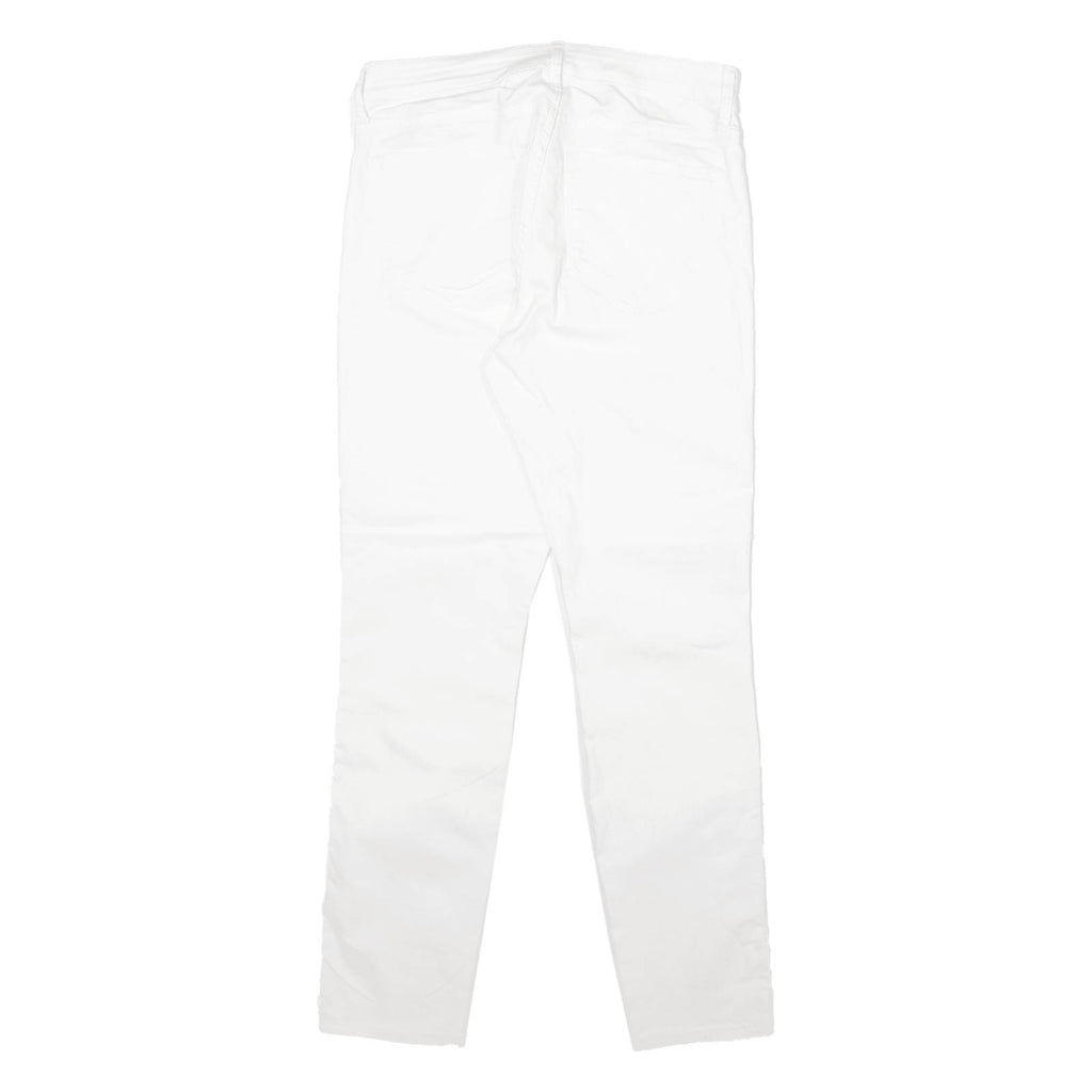 H&M Womens Jeans White Slim Skinny W30 L28