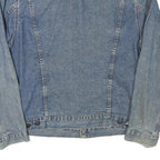 LEVI'S Mens Blue Denim Jacket M Cotton Blend Classic Button Closure Vintage