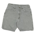 WRANGLER Mens Shorts Grey Casual Classic L W34 Cotton Blend