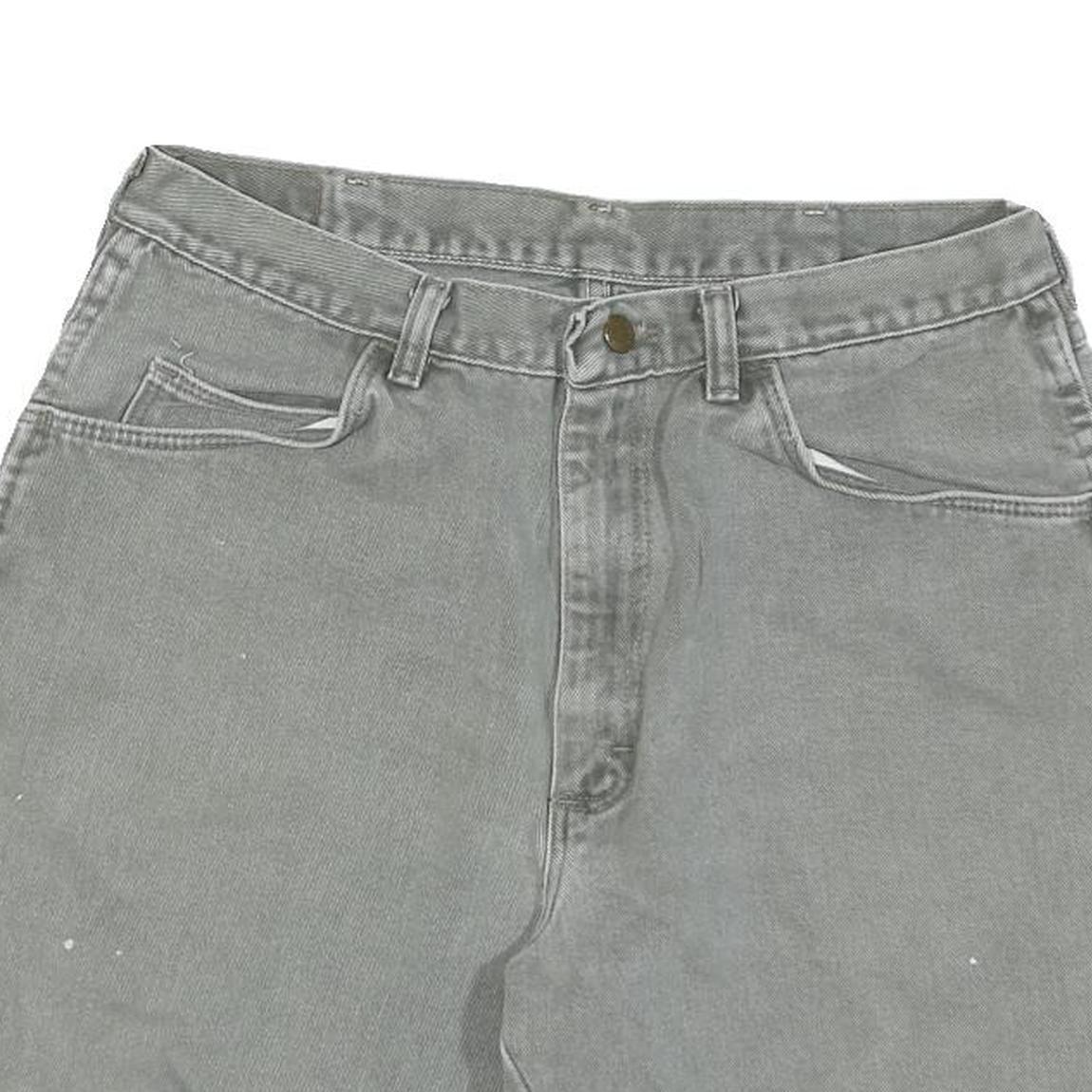 WRANGLER Mens Shorts Grey Casual Classic L W34 Cotton Blend