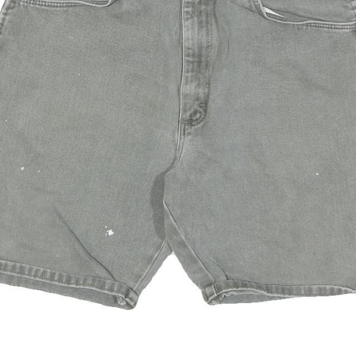 WRANGLER Mens Shorts Grey Casual Classic L W34 Cotton Blend