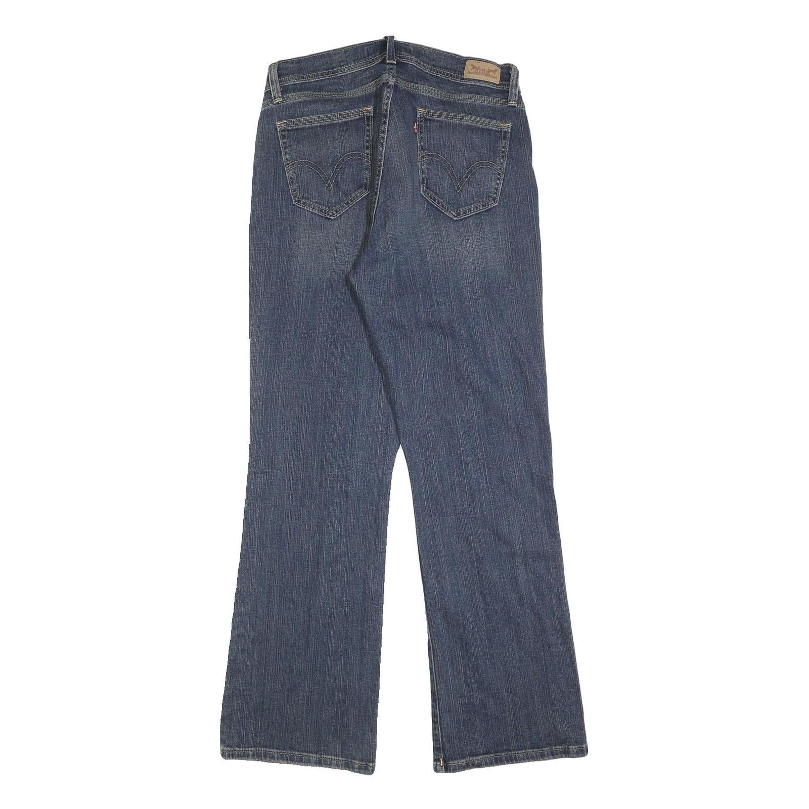 LEVI'S 529 Womens Jeans Blue Regular Bootcut Denim Medium W30 L32 Stylish