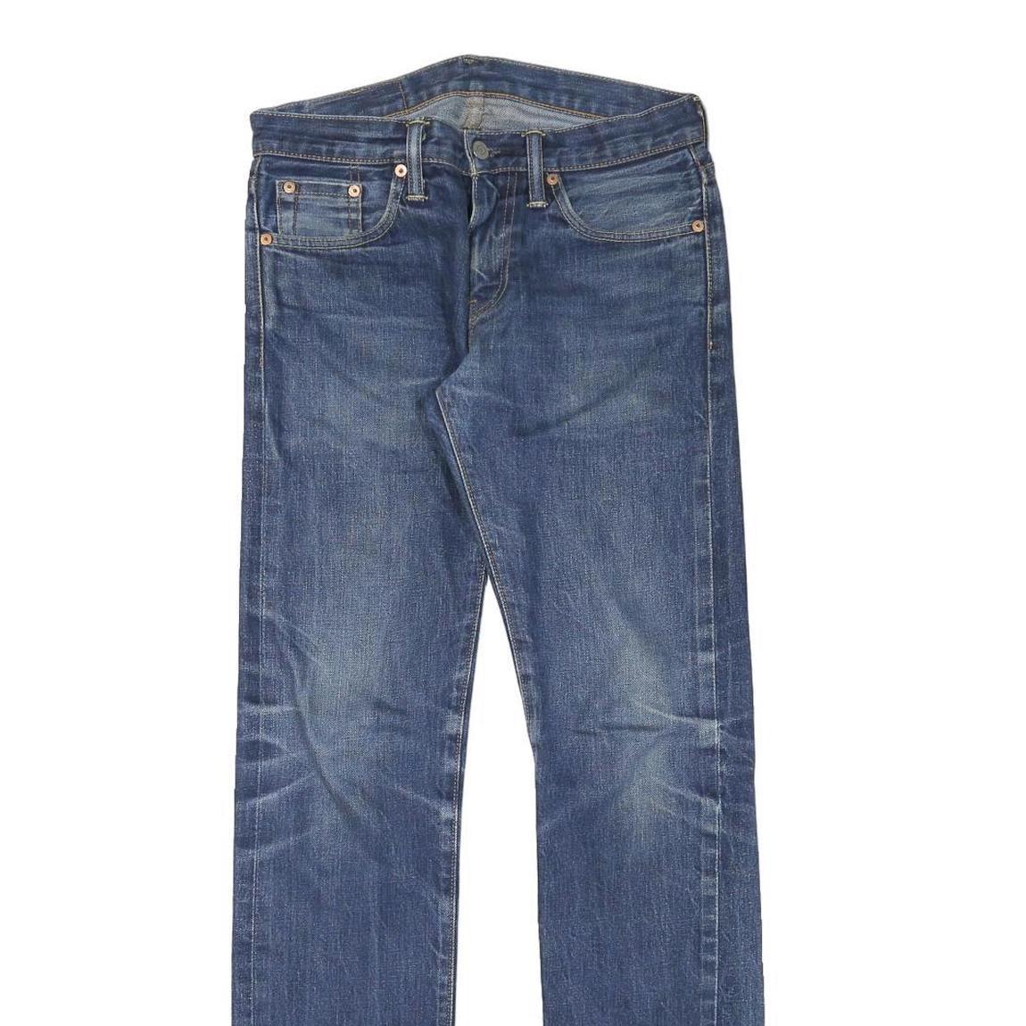 LEVI'S Mens Jeans Blue Slim Skinny Denim Medium W30 L32 Classic Zip Fastening