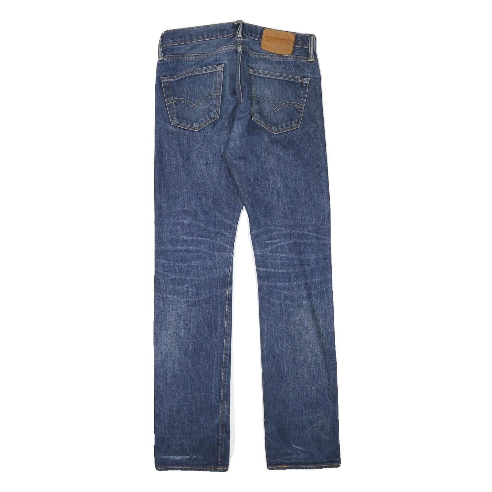 LEVI'S Mens Jeans Blue Slim Skinny Denim Medium W30 L32 Classic Zip Fastening