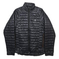 TIMBERLAND Mens Black Nylon Puffer Jacket S Lightweight Zip Up Outdoor