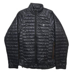TIMBERLAND Mens Black Nylon Puffer Jacket S Lightweight Zip Up Outdoor