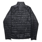 TIMBERLAND Mens Black Nylon Puffer Jacket S Lightweight Zip Up Outdoor