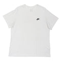 NIKE Mens White T-Shirt XL Short Sleeve Crew Neck Cotton Blend Casual Sportswear