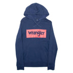 WRANGLER Mens Blue Hoodie S