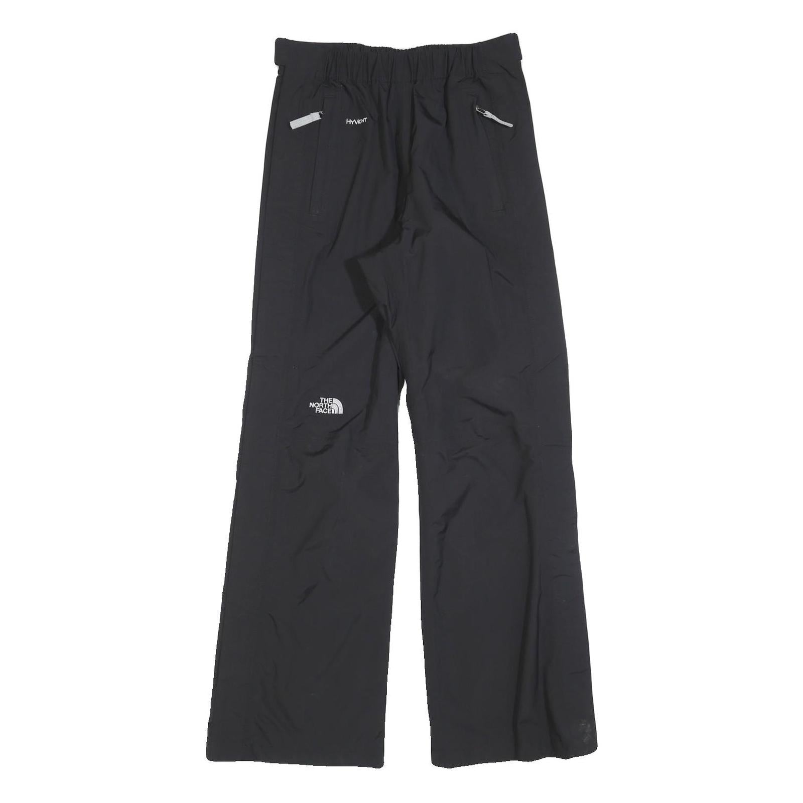 THE NORTH FACE Lined Womens Black Relaxed Straight Trousers W26 L30 Outdoor