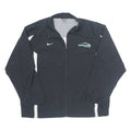 NIKE Mesh Lined Mens Track Jacket Black 90s XL
