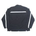 NIKE Mesh Lined Mens Track Jacket Black 90s XL