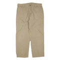 CARHARTT Mens Regular Fit Beige Cotton Blend Trousers W40 L32 Workwear Utility