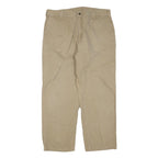 CARHARTT Mens Regular Fit Beige Cotton Blend Trousers W40 L32 Workwear Utility