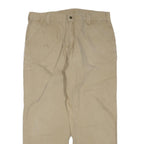CARHARTT Mens Regular Fit Beige Cotton Blend Trousers W40 L32 Workwear Utility