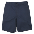 DICKIES Mens Shorts Blue Casual L W36 Classic Polyester Blend Workwear