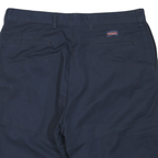 DICKIES Mens Shorts Blue Casual L W36 Classic Polyester Blend Workwear