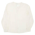 Womens Blouse Beige Long Sleeve L