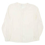 Womens Blouse Beige Long Sleeve L