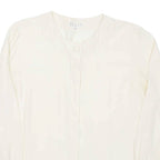 Womens Blouse Beige Long Sleeve L