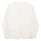 Womens Blouse Beige Long Sleeve L