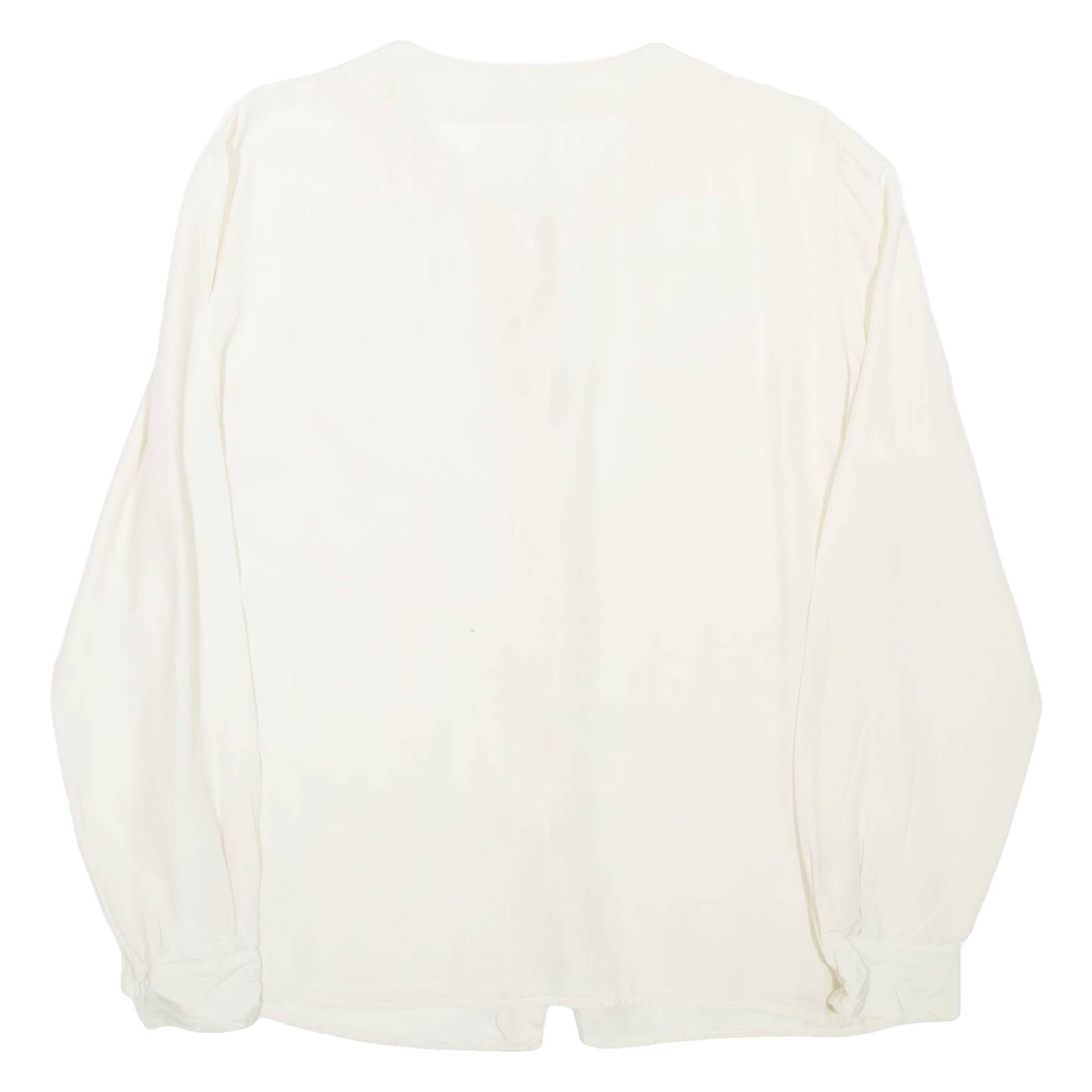Womens Blouse Beige Long Sleeve L