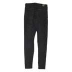 GUESS Womens Jeans Black Regular Skinny Denim W26 L29 Zip Fitted Stylish