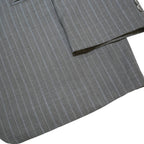 LAUREN RALPH LAUREN Mens Grey Wool Pinstripe Classic Jacket XL Woven Tailored