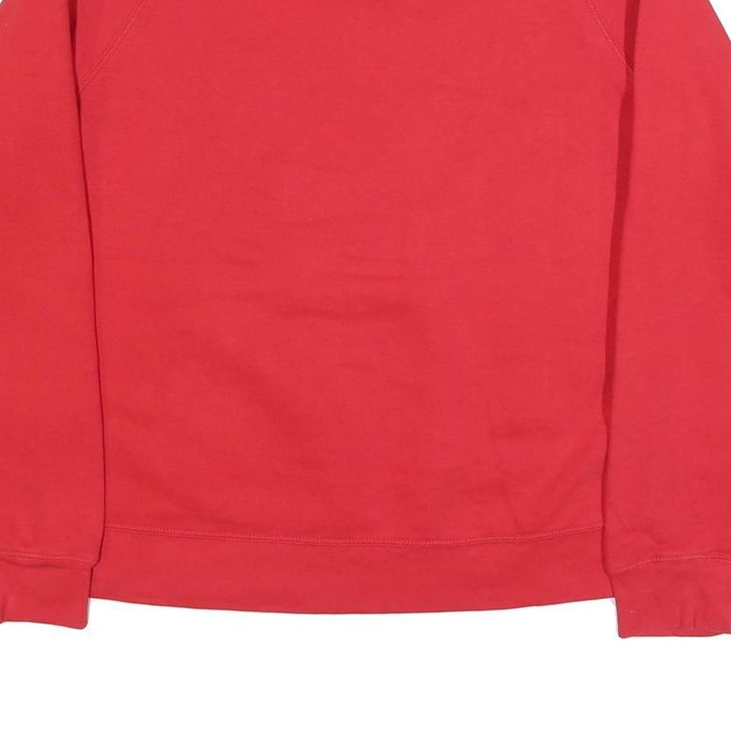 CHAMPION Womens Red Cincinnati Crew Neck L Cotton Blend Sweatshirt