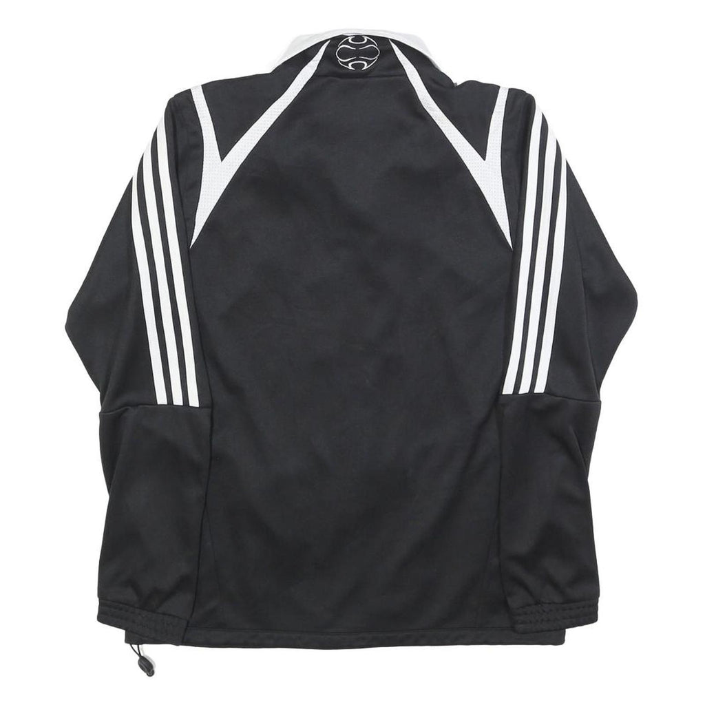 ADIDAS Mens Black & White Mulberry Panthers Track Jacket S Polyester Sportswear