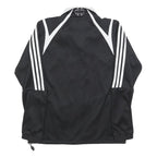 ADIDAS Mens Black & White Mulberry Panthers Track Jacket S Polyester Sportswear