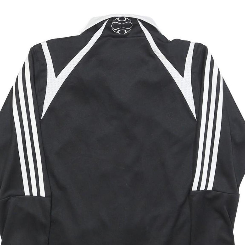 ADIDAS Mens Black & White Mulberry Panthers Track Jacket S Polyester Sportswear