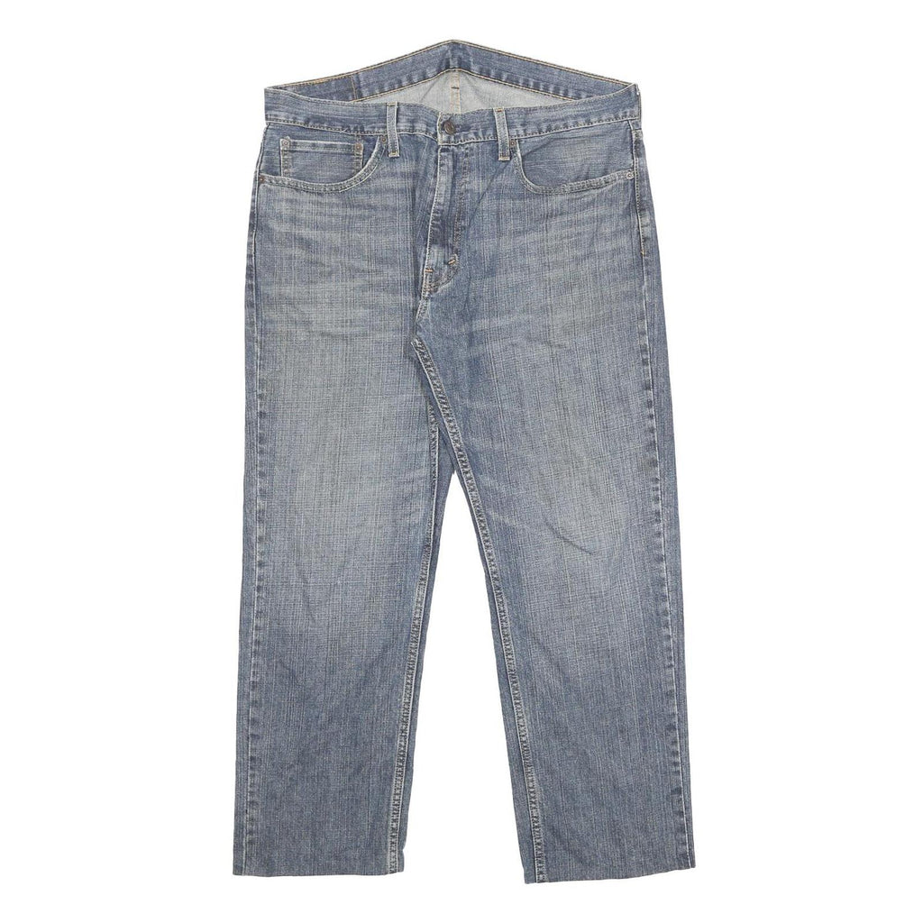 LEVI'S 559 Straight Mens Jeans Blue Relaxed Denim Medium W36 L27 Classic Fit Zip