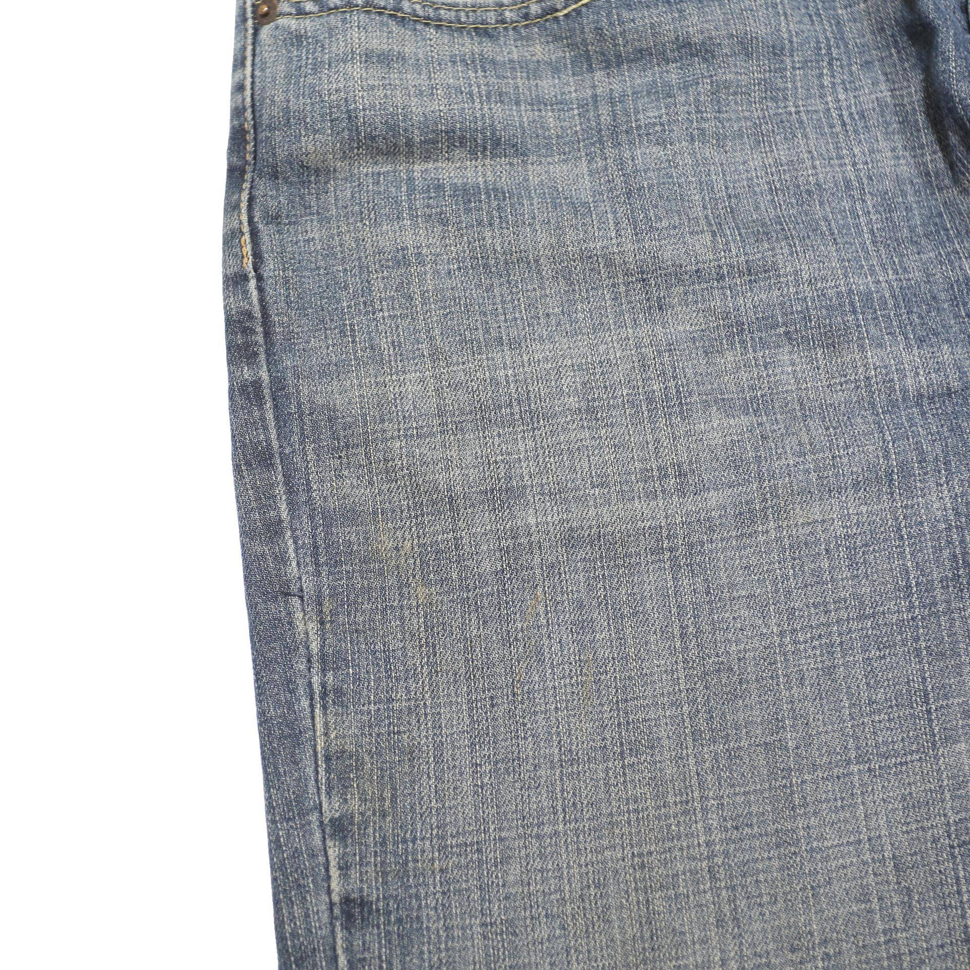 LEVI'S 559 Straight Mens Jeans Blue Relaxed Denim Medium W36 L27 Classic Fit Zip