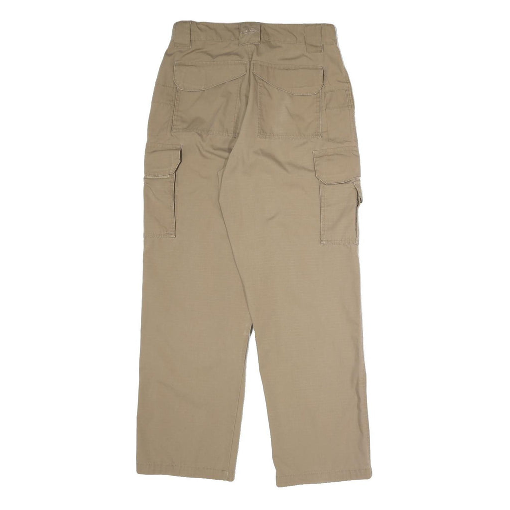 TRU-SPEC Mens Cotton Blend Relaxed Fit Cargo Trousers Beige W30 L29