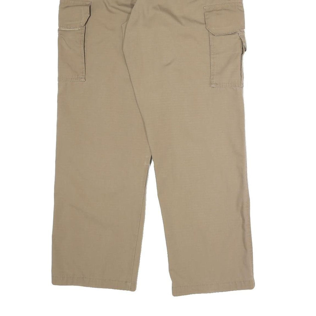 TRU-SPEC Mens Cotton Blend Relaxed Fit Cargo Trousers Beige W30 L29